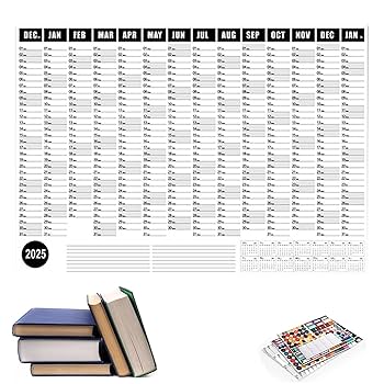 Amazon | 2025 壁掛けカレンダー、デジタル壁掛けカレンダー